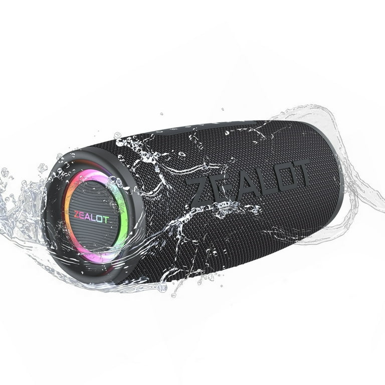 ZEALOT Bluetooth S56 40W IPX6防水2631さん専用 ZEALOT-S56 Bluetooth Speaker 40W Output Power Bluetooth