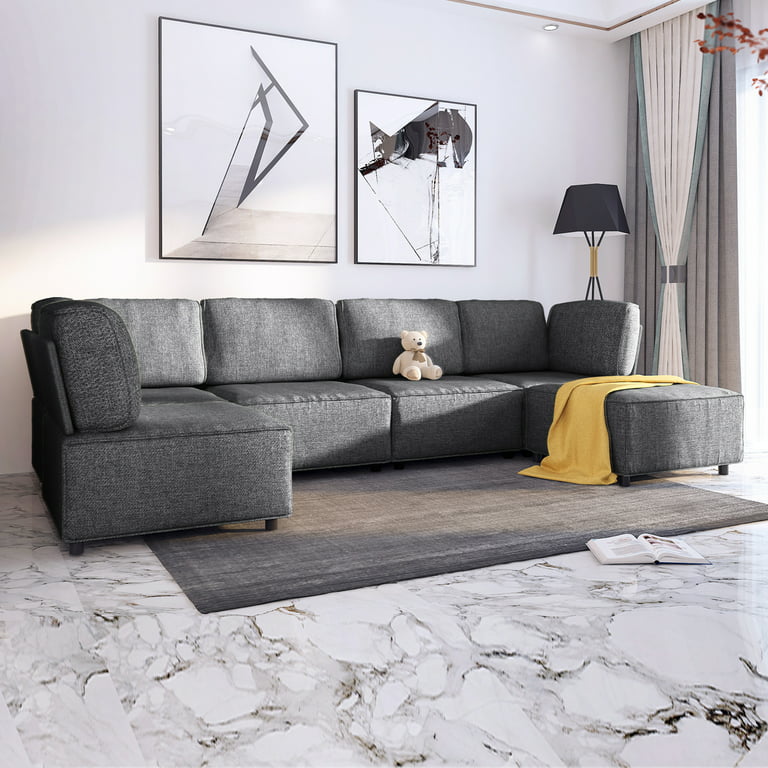 Zafly U Shaped Modular Sectional Sofa