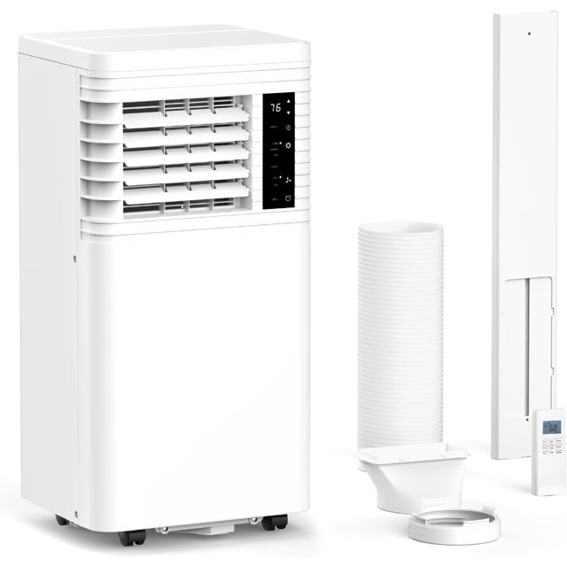 ZAFRO 8,000 BTU Portable Air Conditioners (2024 Upgraded) Cool Up to
