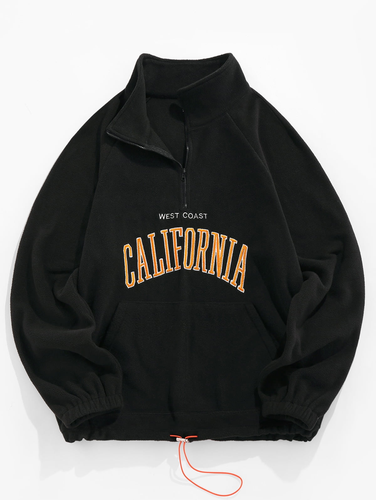 Zaful quarter zip hotsell