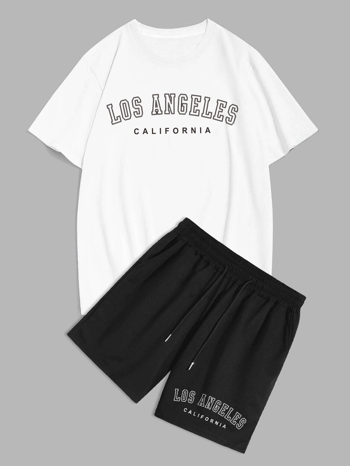 Los Angeles Apparel | Length Heavy Jersey Shorts for Women in Navy, Size 2XL