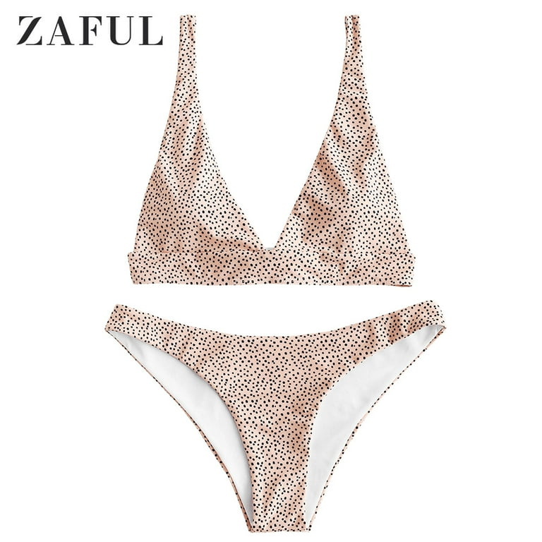 Zaful polka dot bikini hotsell