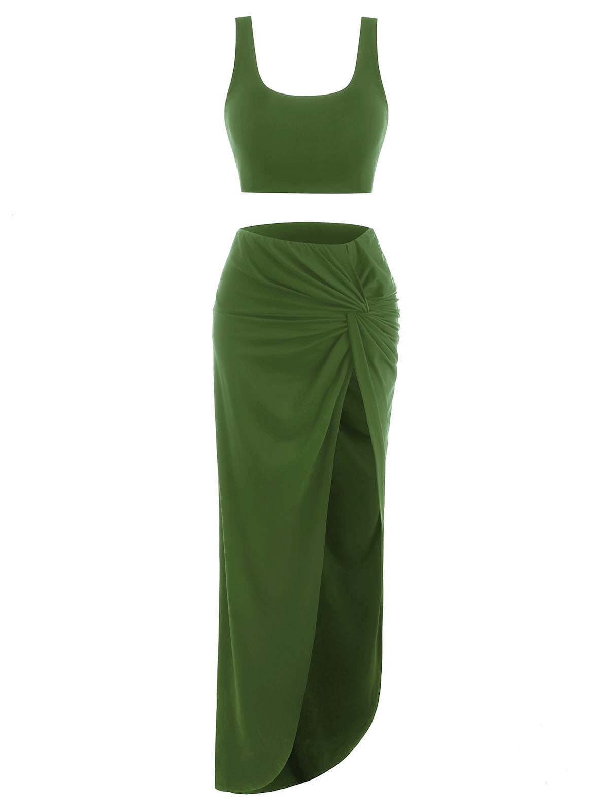 green emerald velvet dress Cowl hooded double front slit maxi dress - Emerald green