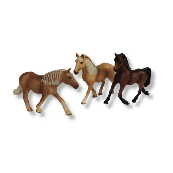 ZAGA Toys Show Horse Bundle | Hand-Painted Havering & Lipizzan Horses