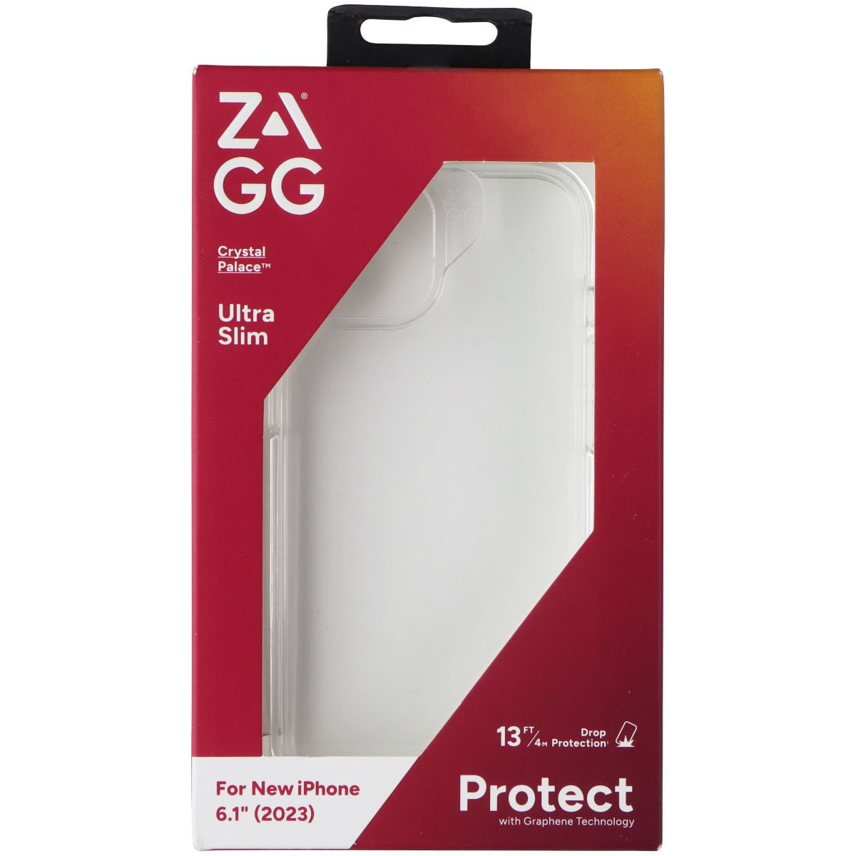 ZAGG Crystal Palace Protect Series Case for Apple iPhone 15 / 14 / 13 - Clear