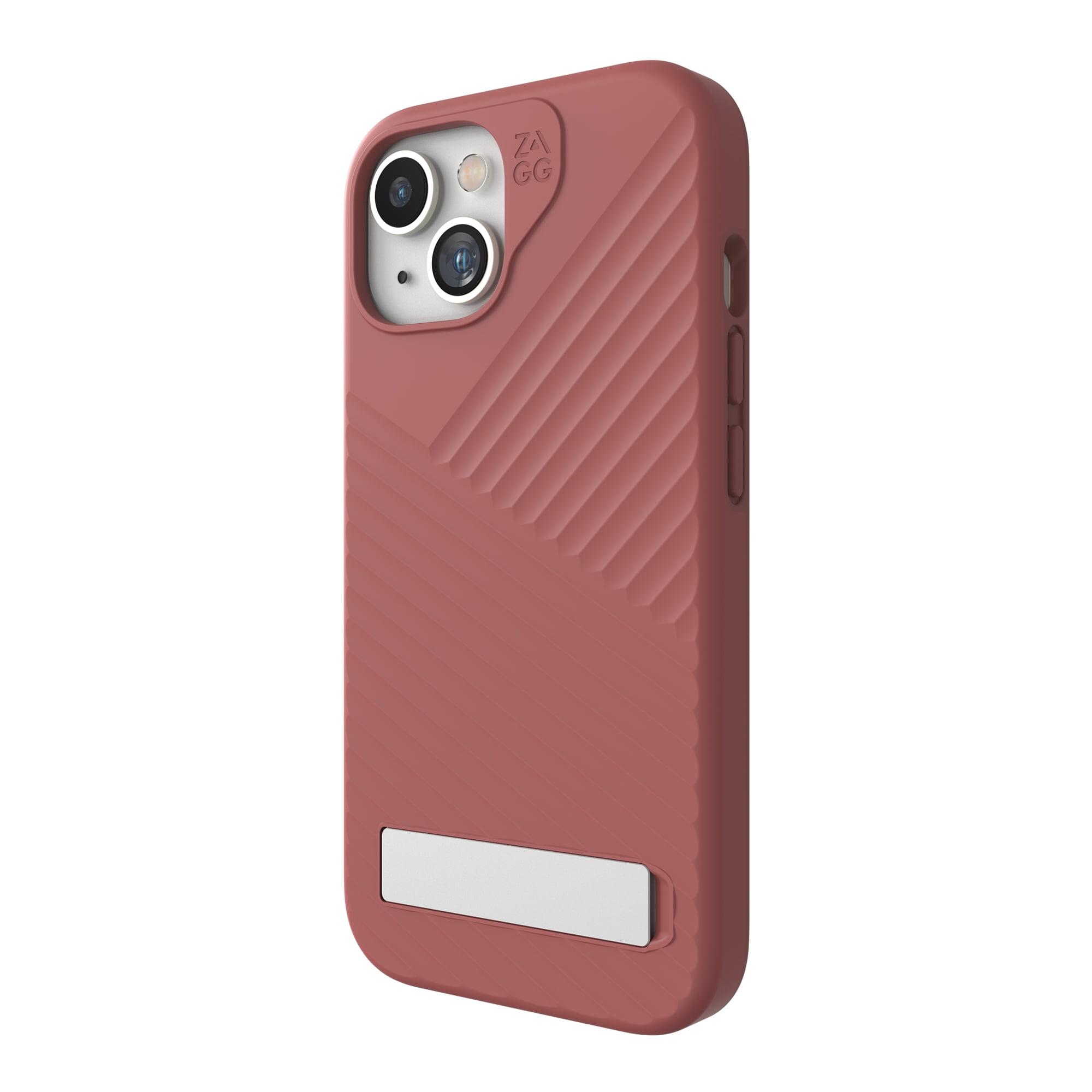 ZAGG Denali Snap iPhone 15 Pro Max Case with Kickstand for Phone - Drop  Protection (16ft/5m), Dual Layer Textured Cell Phone Case for iPhone 15,  No-Slip Design, MagSafe Phone Case 