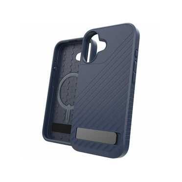 ZAGG Denali Snap with Kickstand Phone Case for Apple iPhone 16 Plus, Navy