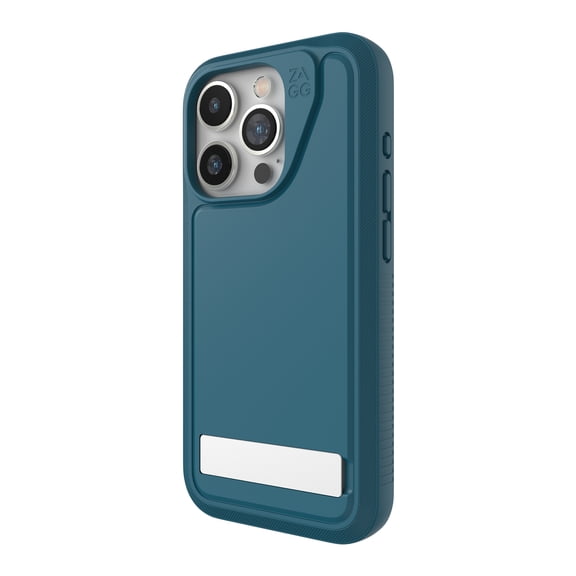 ZAGG Everest Snap iPhone 15 Pro Case with Kickstand for Phone - Drop Protection (20ft/6m) Triple-Layer Textured Cell Phone Case for iPhone 15 No-Slip Design MagSafe Phone Case