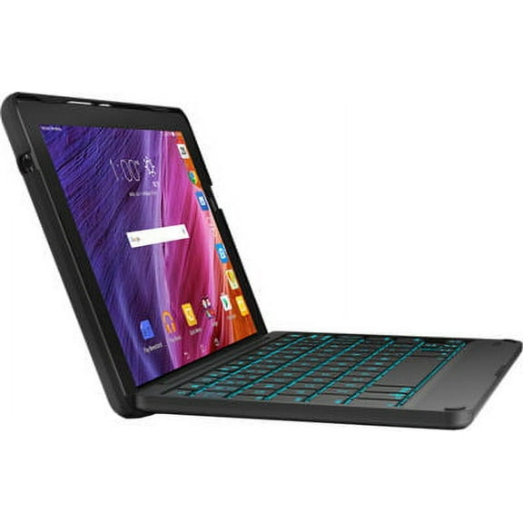 ZAGG Folio Case with Backlit Keyboard for Asus 8" ZenPad Tablet - Black, AS8ZFK-BB0