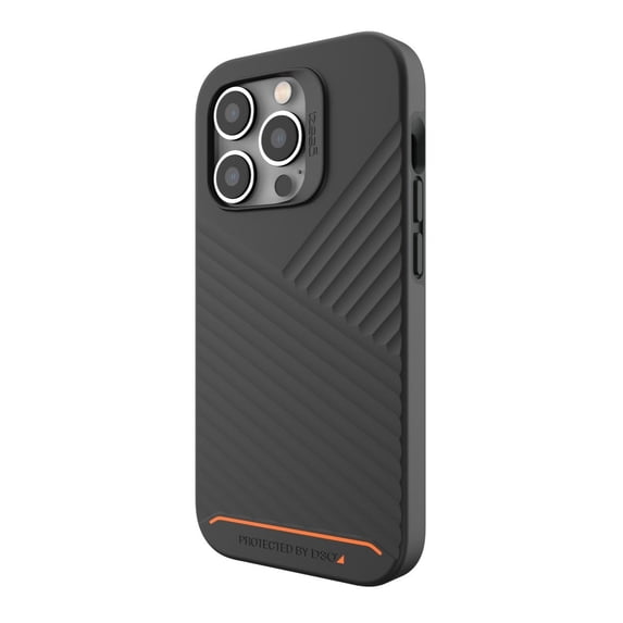 ZAGG Gear 4 Denali Snap D30 Protective Case Compatible with iPhone 14 Pro, Hard Case, Shockproof, Wireless Charging, MagSafe, (Green)