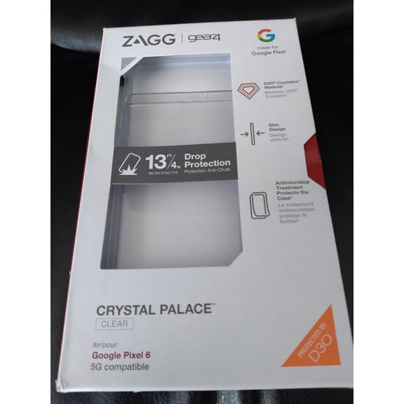 ZAGG Gear4 Crystal Palace Clear Phone Case for Google Pixel 6 5G