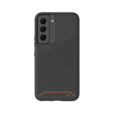 ZAGG Gear4 Denali Case for Samsung Galaxy S22+, Maximum Impact Protection with D3O® Reinforced Nack Plate, Black