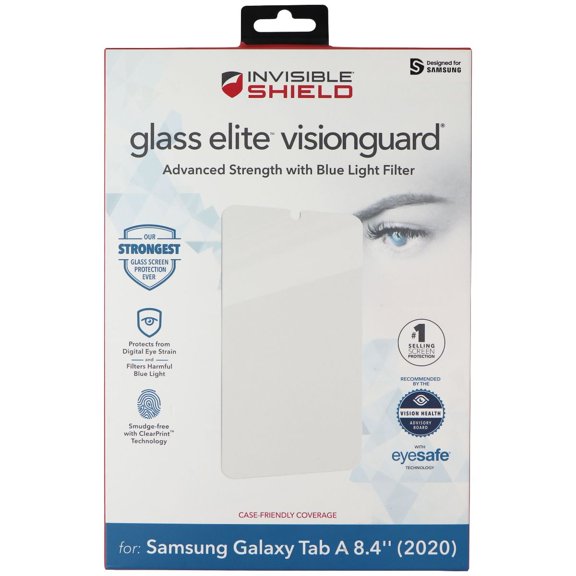 ZAGG (Glass Elite Visionguard) for Samsung Galaxy Tab A (8.4) - Clear