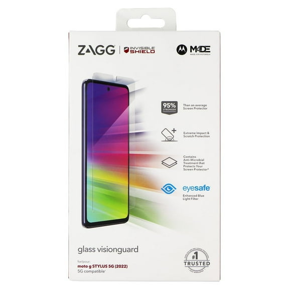 ZAGG Glass Screen Film Protector for Moto G Stylus