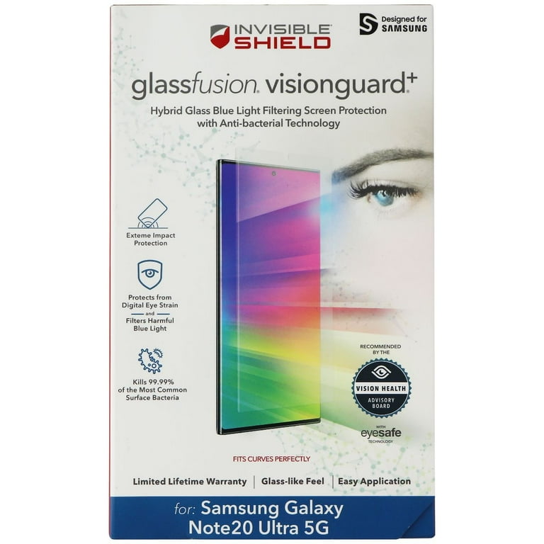 Ultra Visionguard Zagg Note 10 GlassFusion VisionGuard+ Samsung