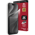 thumbnail image 1 of ZAGG InvisibleShield Clear Glass Screen Protector for Apple iPhone 18 Pro Max & iPhone 17 Pro Max with PerfectFit™ Installation, 3x Stronger Glass, Impact & Scratch Protection, 1 of 9