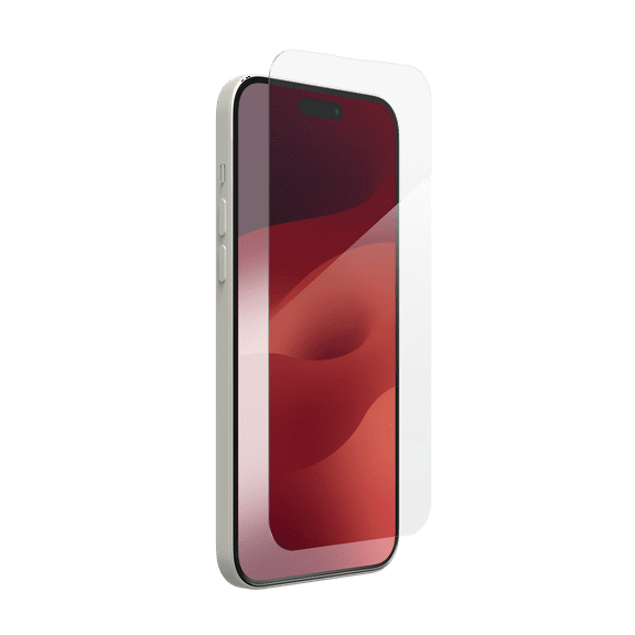 ZAGG InvisibleShield Glass Elite Anti-Glare iPhone 15 Plus Screen Protector - 5X Stronger with Reinforced Edges Scratch & Smudge-Resistant Surface Matte Finish Easy to Install