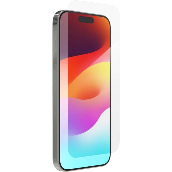 ZAGG InvisibleShield Glass Elite Anti-Glare iPhone 15 Pro Screen Protector - 5X Stronger with Reinforced Edges Scratch & Smudge-Resistant Surface Matte Finish Easy to Install