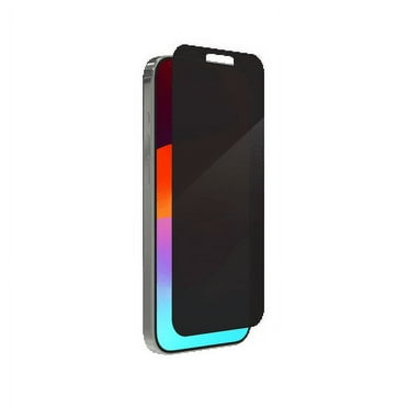 ZAGG InvisibleShield Glass Elite Privacy iPhone 15 Pro Screen Protector - 5X Stronger with Reinforced Edges 2-Way Privacy Filter Scratch & Smudge-Resistant Surface Easy to Install