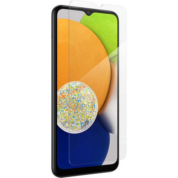 ZAGG InvisibleShield Glass Elite Screen Protector Made for Samsung Galaxy A03 / A03s 5X Stronger Anti-Fingerprint Technology Easy to Install Clear (200108842)