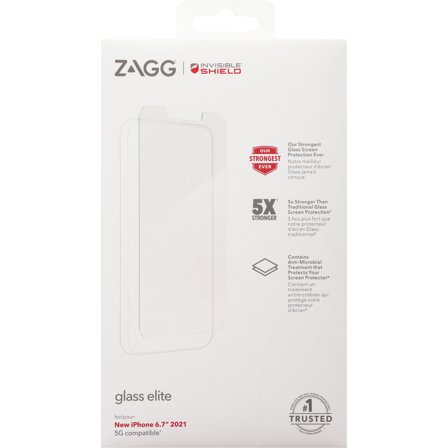 ZAGG InvisibleShield Glass Elite iPhone 14 Plus/ 13 Pro Max Screen Protector