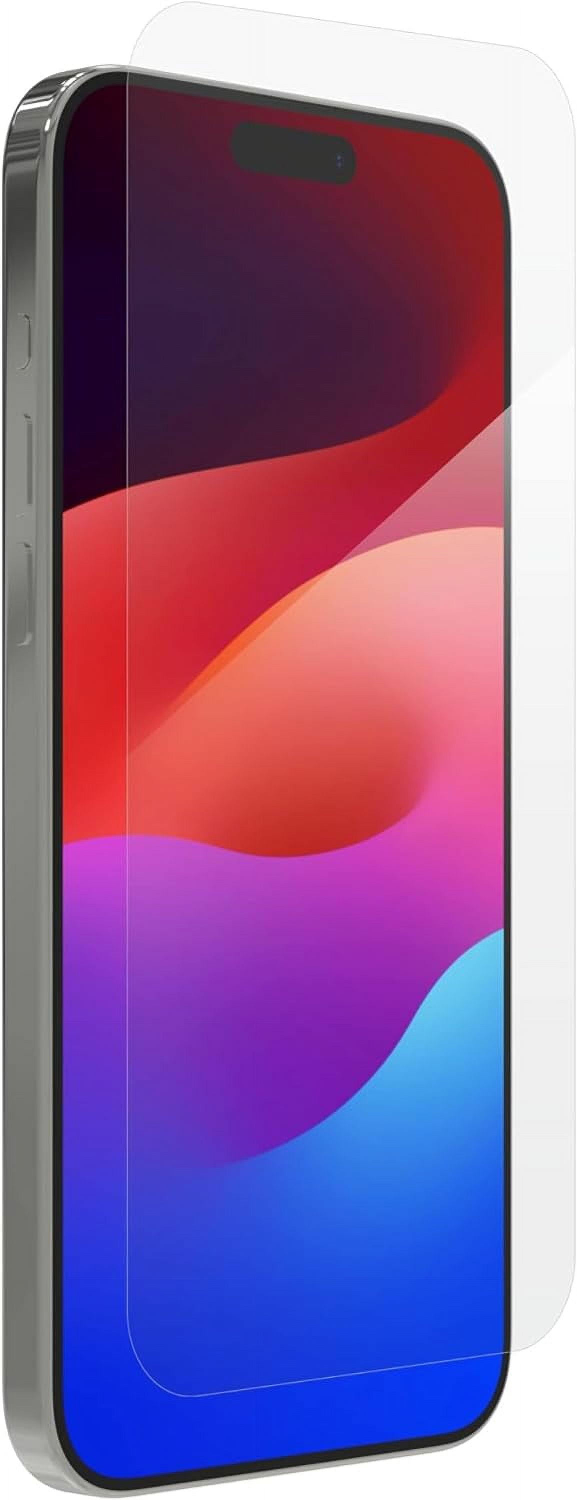 ZAGG InvisibleShield Glass Elite iPhone 15 Pro Max Screen Protector
