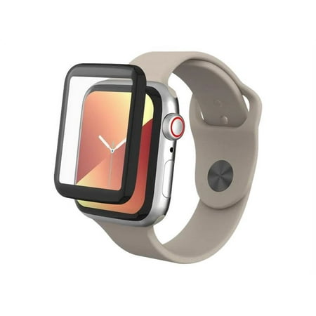 ZAGG - InvisibleShield GlassFusion Screen Protector for Apple Watch Series 4, Series 5, SE, Series 6 44mm - Clear