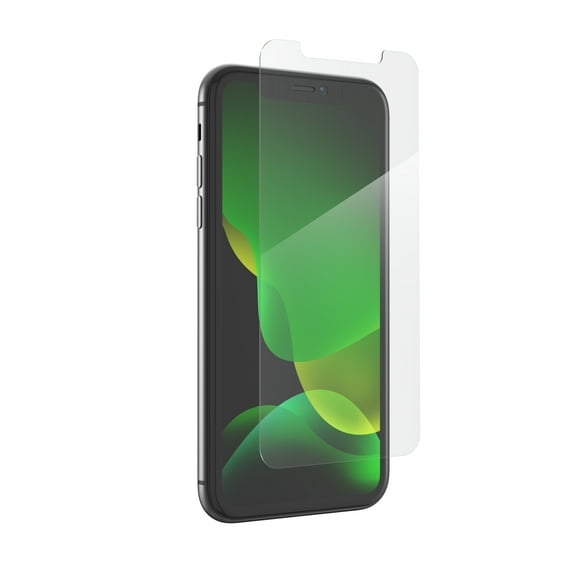 ZAGG InvisibleShield – Apple iPhone 11 & XR Glass Shield Clear Screen Protector, Easy Installation with Precise Install Tray, 3x Stronger Glass, Impact & Scratch Protection