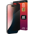 thumbnail image 1 of ZAGG InvisibleShield – Apple iPhone 16 Pro Glass Shield Privacy Screen Protector, Easy Installation with Precise Install Tray, 3x Stronger Glass, Impact & Scratch Protection, 1 of 7
