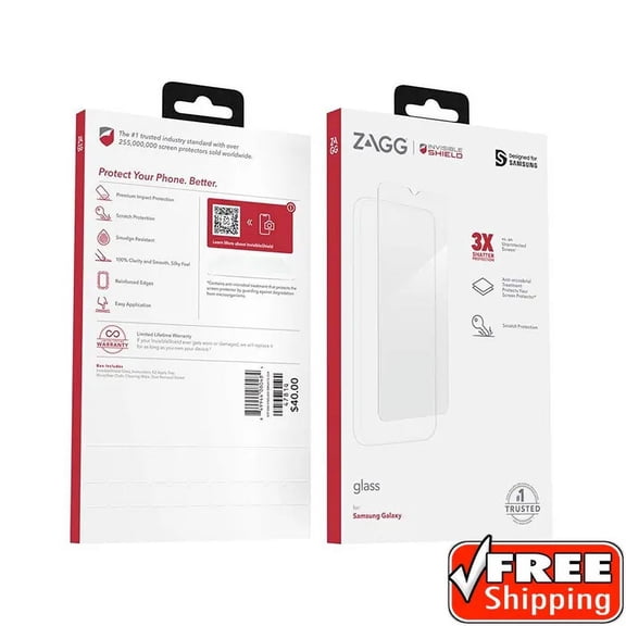 ZAGG Invisibleshield Glass Screen Protector for Samsung Galaxy A23 5G - Clear