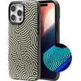 thumbnail image 1 of ZAGG London Snap Case for iPhone 16 Pro Max Glow in the Dark Maze Design, 1 of 9