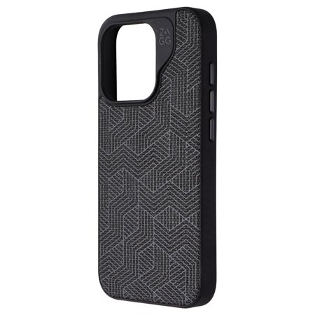ZAGG London Snap MagSafe Case for Apple iPhone 15 Pro Black Geo