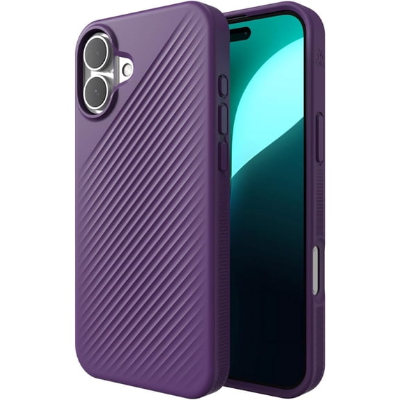 ZAGG Luxe Snap Case for iPhone 16 Plus Grape Purple