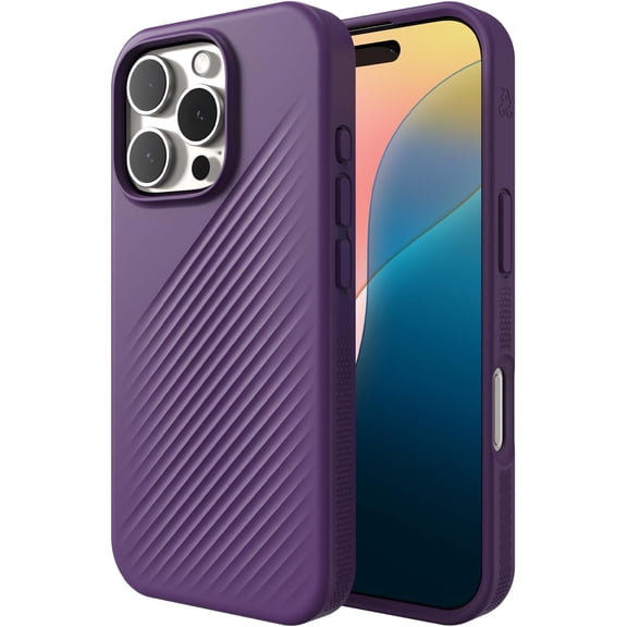 ZAGG Luxe Snap Case for iPhone 16 Pro Grape Purple