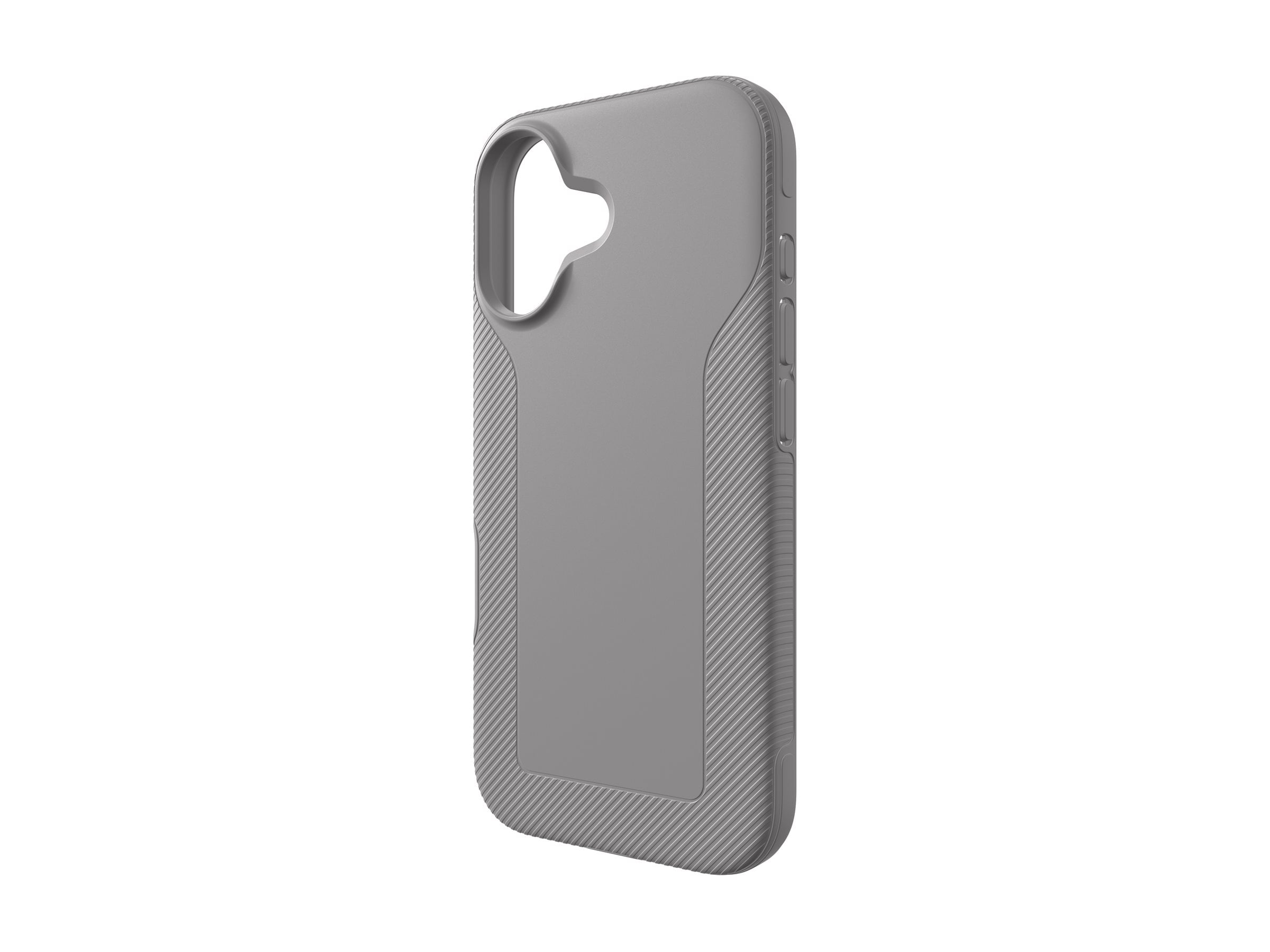 ZAGG Luxe Snap - Back cover for cell phone - MagSafe compatibility - gray - for Apple iPhone 17