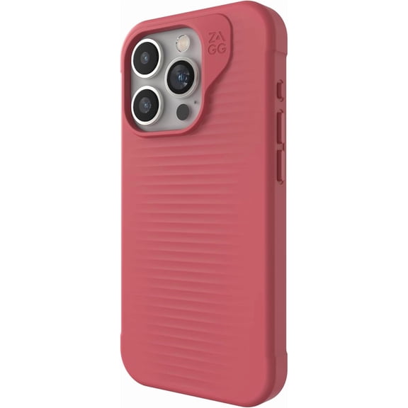 ZAGG Luxe Snap iPhone 15 Pro Case - Protective Cell Phone Case Drop Protection (10ft/3m) Durable Graphene Material Slim and Lightweight MagSafe iPhone Case for iPhone 15 Models