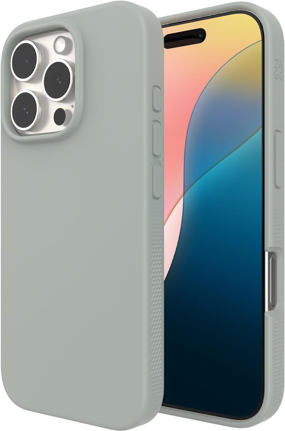 ZAGG Manhattan Snap Case for iPhone 16 Pro Aqua Foam Gray
