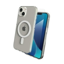 ZAGG-Max Protection Case + Screen Protector 360 Protection Bundle for Apple iPhone 14 Plus - Clear