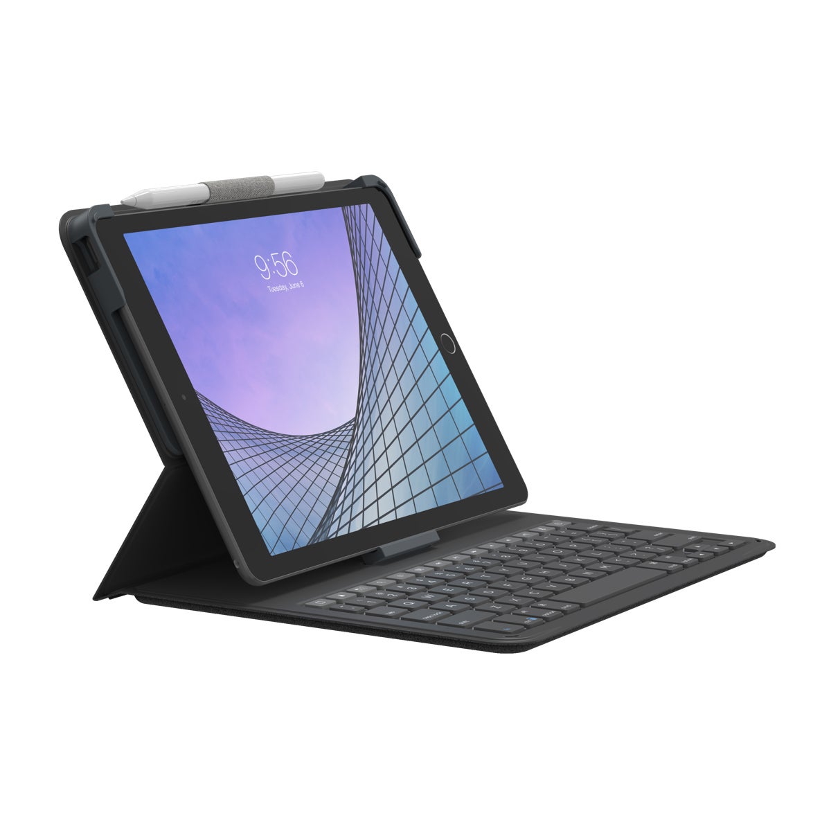 ZAGG - Messenger Folio 2 - Tablet Keyboard & Case for 10.2-inch iPad, 10.5-inch iPad/Air 3 - image 1 of 9