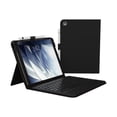 thumbnail image 1 of ZAGG Messenger Folio Wireless Case and Keyboard for iPad 10.2 & 10.5 (10th & 11th GEN), Black, 1 of 9