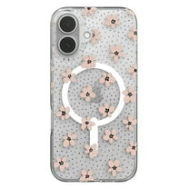 ZAGG Milan Snap Case for iPhone 16 Pink Daisies