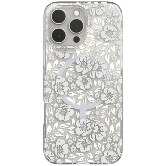 ZAGG Milan Snap Case for iPhone 16 Pro Max Floral White