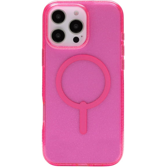 ZAGG Milan Snap Case for iPhone 16 Pro Max Pink Glitter