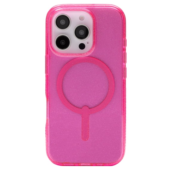 ZAGG Milan Snap Case for iPhone 16 Pro Pink Glitter