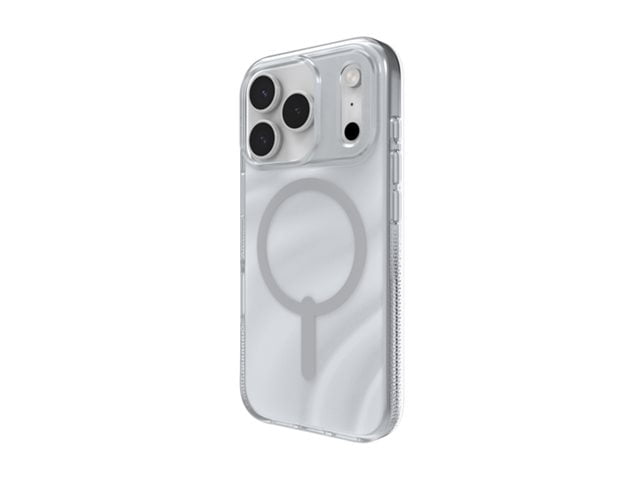 ZAGG Milan Snap - Back cover for cell phone - MagSafe compatibility - graphene - swirl glitter - for Apple iPhone 17 Pro