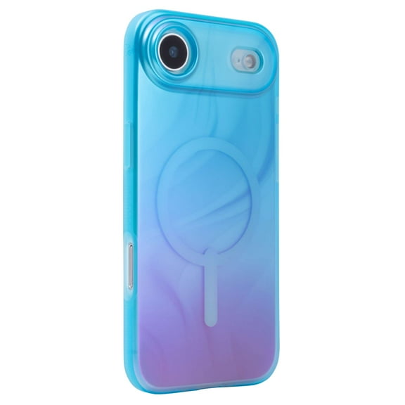 ZAGG Milan Snap Case for iPhone Air - Deep Aurora Graphene Strengthened Phone Case with Drop Protection (13ft/4m) Textured Edges & Sparkle Design MagSafe Charging Compatible