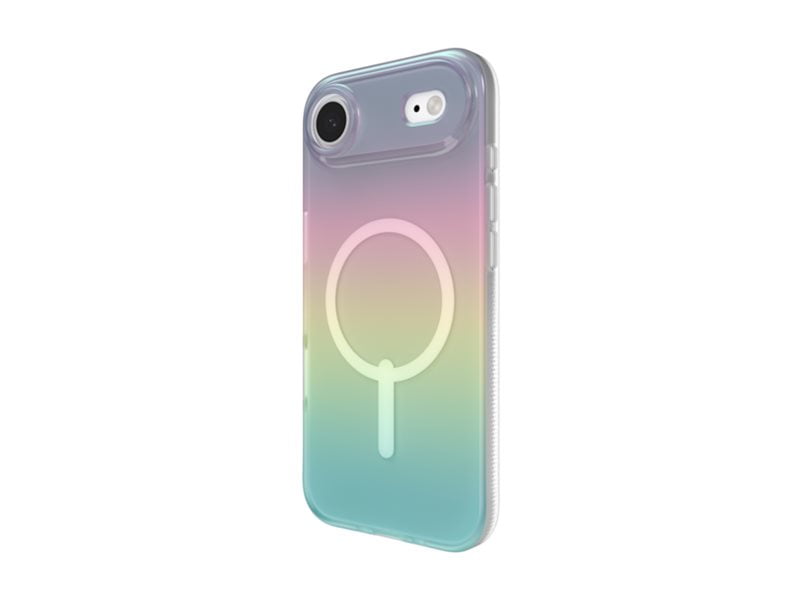 ZAGG Milan Snap Case for iPhone Air - Iridescent Graphene Strengthened Phone Case with Drop Protection (13ft/4m) Textured Edges & Sparkle Design MagSafe Charging Compatible