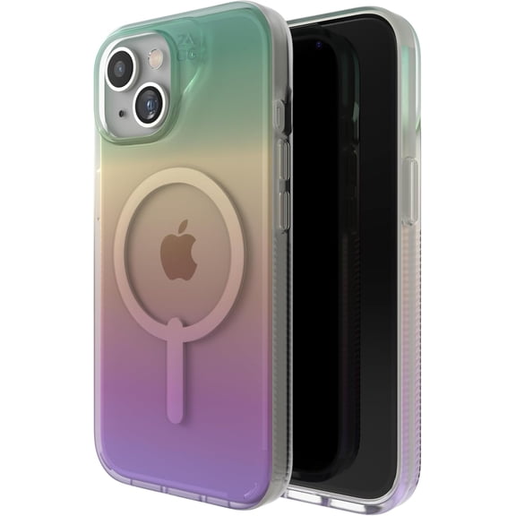 ZAGG Milan Snap iPhone 15 Case - iPhone MagSafe Case with Drop Protection (13ft/4m) Durable Graphene Anti-Yellowing & Scratch-Resistant Wireless Charging MagSafe Case