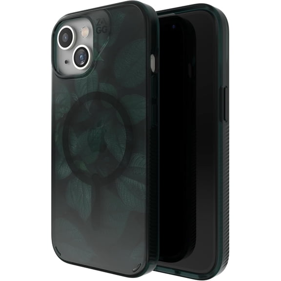 ZAGG Milan Snap iPhone 15 Case - iPhone MagSafe Case with Drop Protection (13ft/4m) Durable Graphene Anti-Yellowing & Scratch-Resistant Wireless Charging MagSafe Case