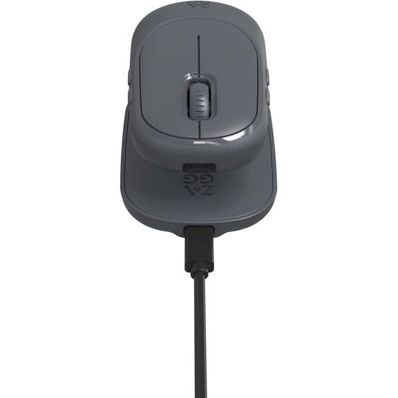 ZAGG Pro Mouse for Tablets and Laptops Qi-Enabled Wireless Charging Bluetooth Universal